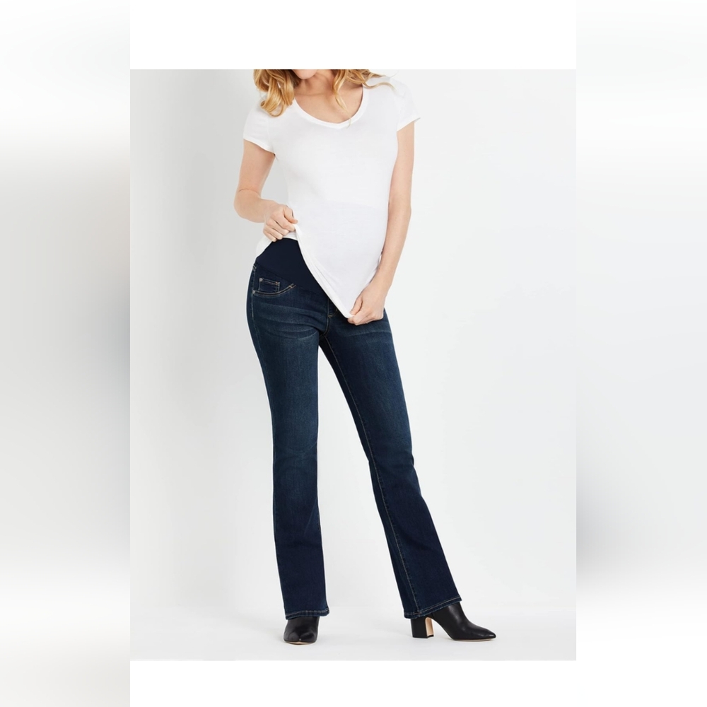 Bootcut maternity jeans